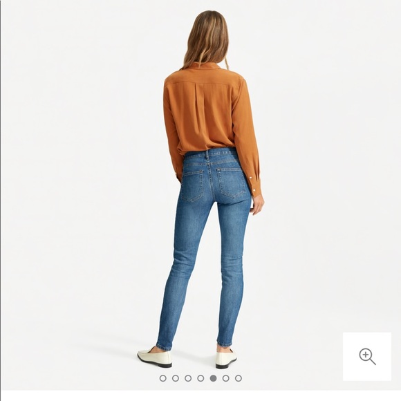Everlane Mid Rise Skinny Jean EUC - Picture 3 of 9